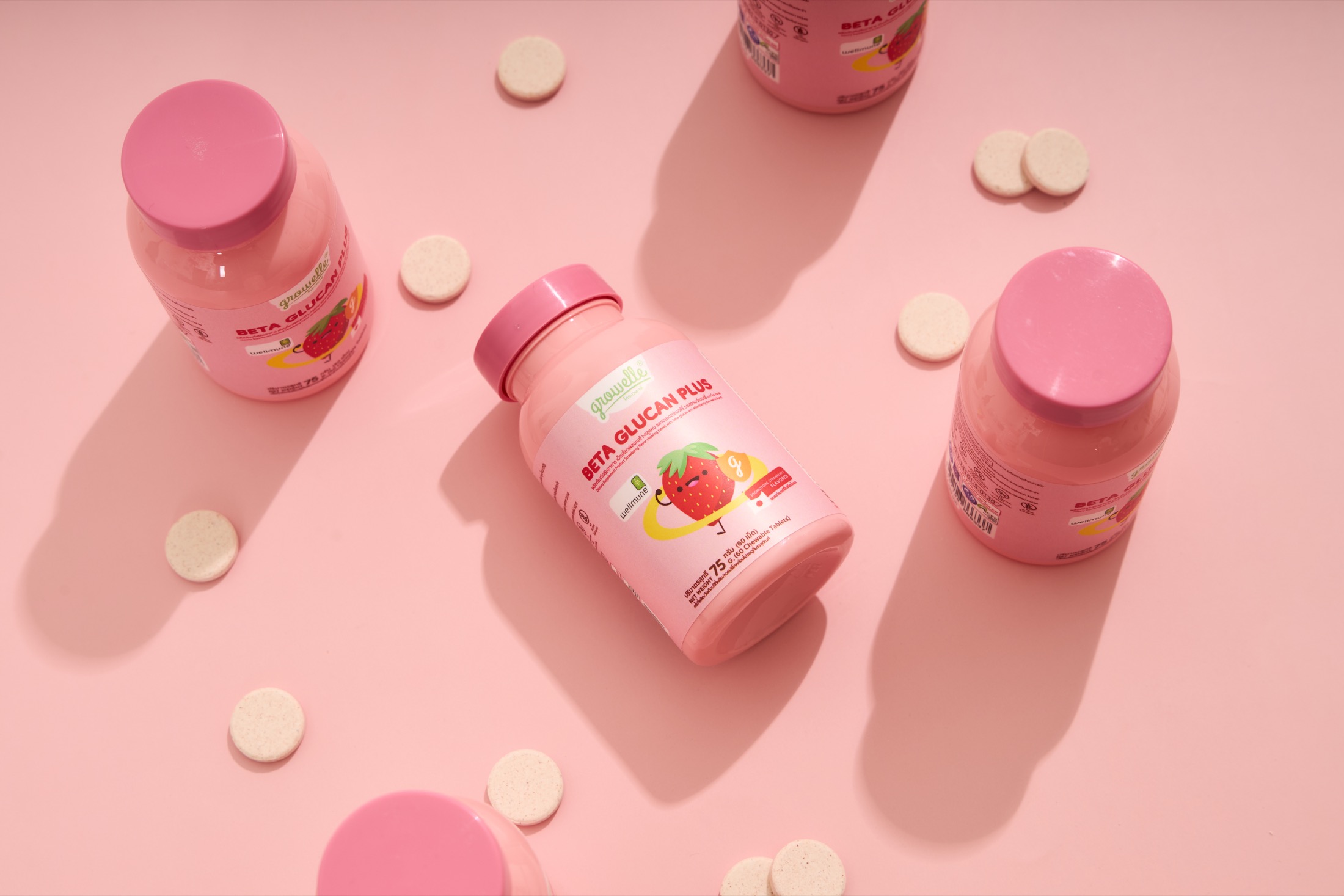 BETA GLUCAN PLUS strawberry product